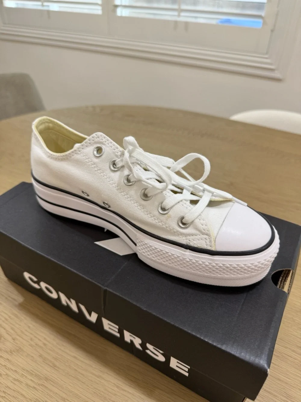 Converse Chuck Taylor All Star Platform Sneaker Low Top - Picture 10 of 15